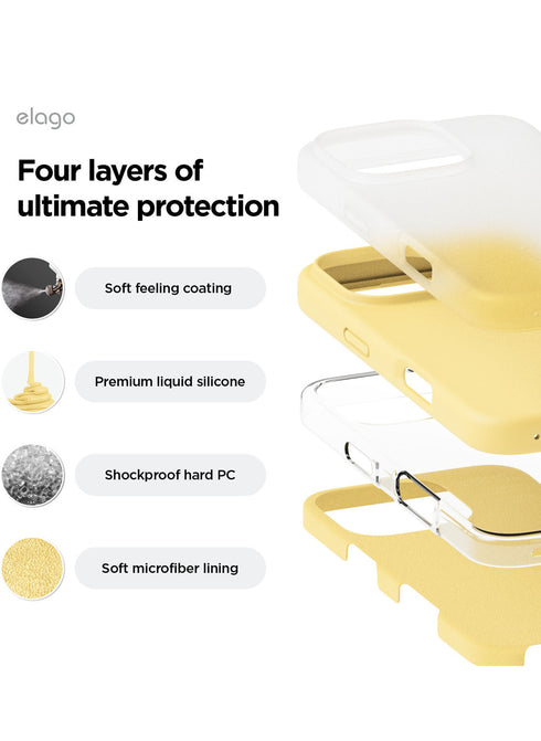 elago iPhone 16 Pro MAX Case Liquid Silicone